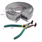 Set de herramientas para instalación de anillos de pistón con maletín