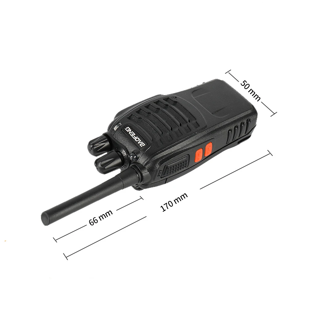2 x Baofeng BF-88E PMR446 Funkgerät - klare, starke Kommunikation