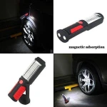 Lámpara LED recargable con rotación 360 grados para taller mecánico