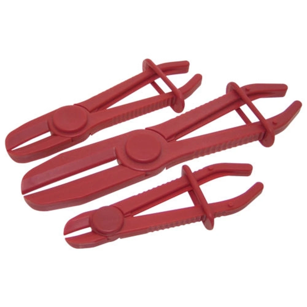3-tlg. Schlauchklemmen-Zange Bremsschlauch Auto - Kunststoffzangen TSX TOOL