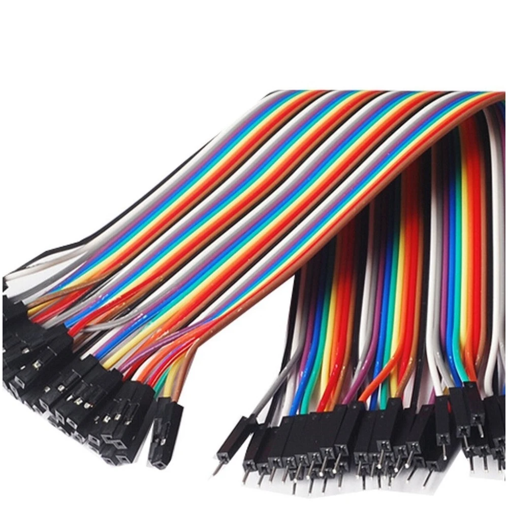 40er Dupont Jumper Kabel Male Female 30cm für Arduino Breadboard und Projekte
