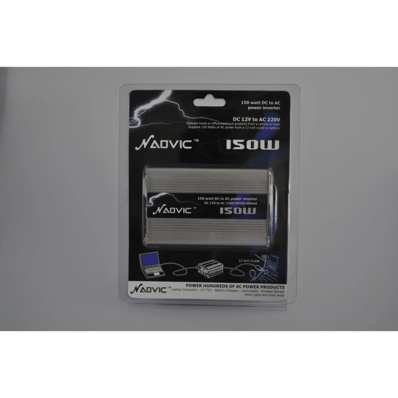 12V auf 220V Spannungswandler fürs Auto 150W von satkit