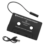 Bluetooth-Kassettenadapter fürs Auto mit Freisprecheinrichtung und Bluetooth 5.0