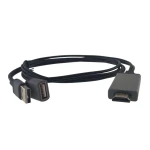 Universeller HDMI-Adapter für Handy auf TV, kompatibel mit iOS und Android 1080P