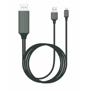 Lightning-auf-HDMI-Adapter für iPhone - kompatibles Apple HDTV-Kabel iOS