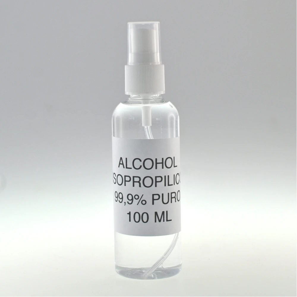 Isopropylalkohol 100 ml mit Sprühkopf für Reinigung und Desinfektion