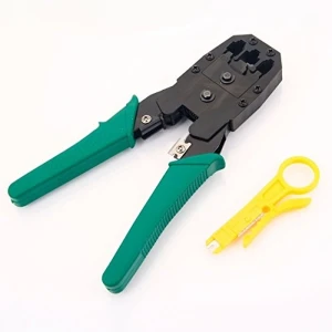 TSX TOOL WJ-315 multifunktionale Crimpzange für 4P 6P 8P Stecker grün
