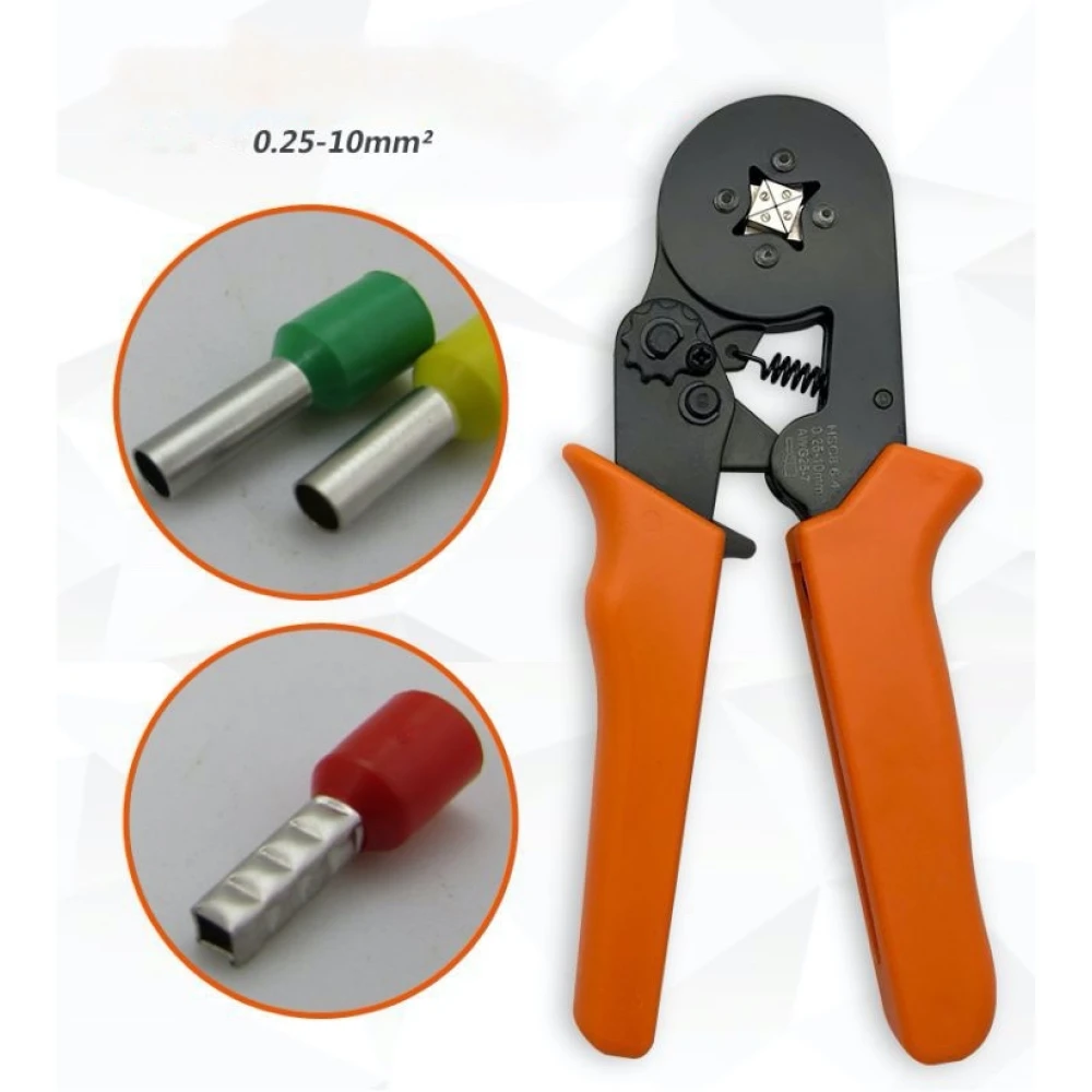 Crimpzange mit Aderendhülsen 0.25-10 mm² - 1200-teiliges Set
