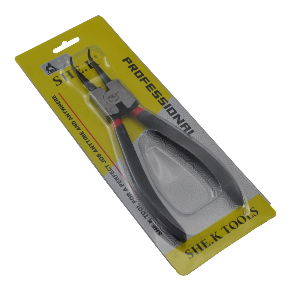 Herramienta alicate curvo SK-112-7b para arandelas de seguridad de 18cm