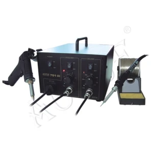 Aoyue 701A+ Lötstation mit Lötkolben und Entlöter für PCB-Reparatur