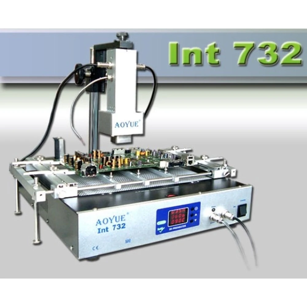 Aoyue INT732 digitale 3-in-1 Lötstation mit Infrarottechnologie