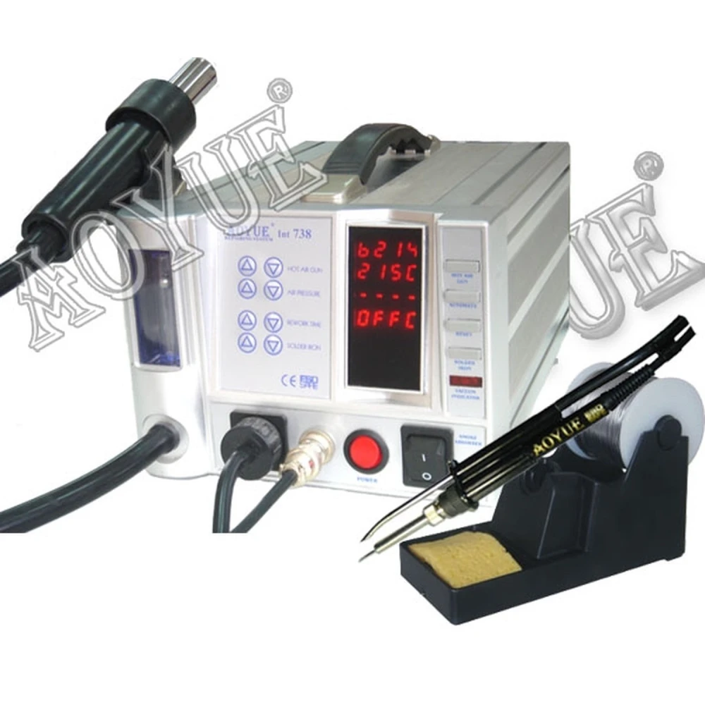 Aoyue INT738+ Profi-Reparatursystem mit 60W Lötkolben