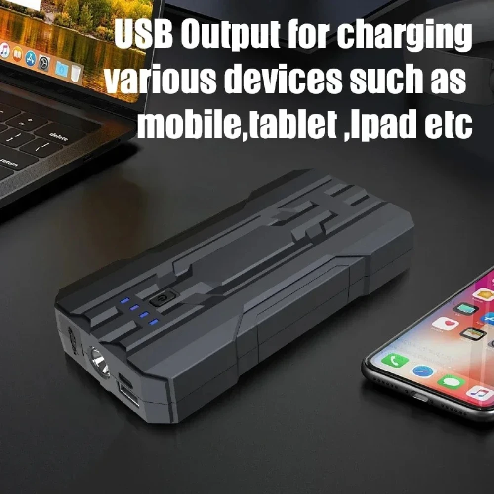 Starthilfe Powerbank 8000mAh Jumpstarter S301 kompakt und sicher mit LED-SOS-Lampe