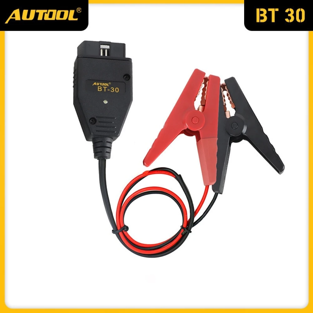 AUTOOL BT-30 OBD2-Verbindungskabel für die Autobatterie
