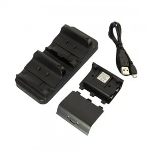 Dual-Ladestation für Xbox One mit 2 Akkus satkit