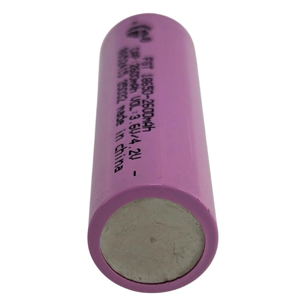 18650 Akku 2600mAh 3.7V Li-Ion wiederaufladbar satkit