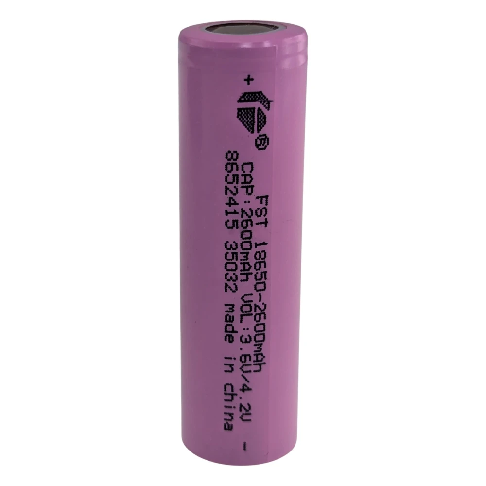 18650 Akku 2600mAh 3.7V Li-Ion wiederaufladbar satkit