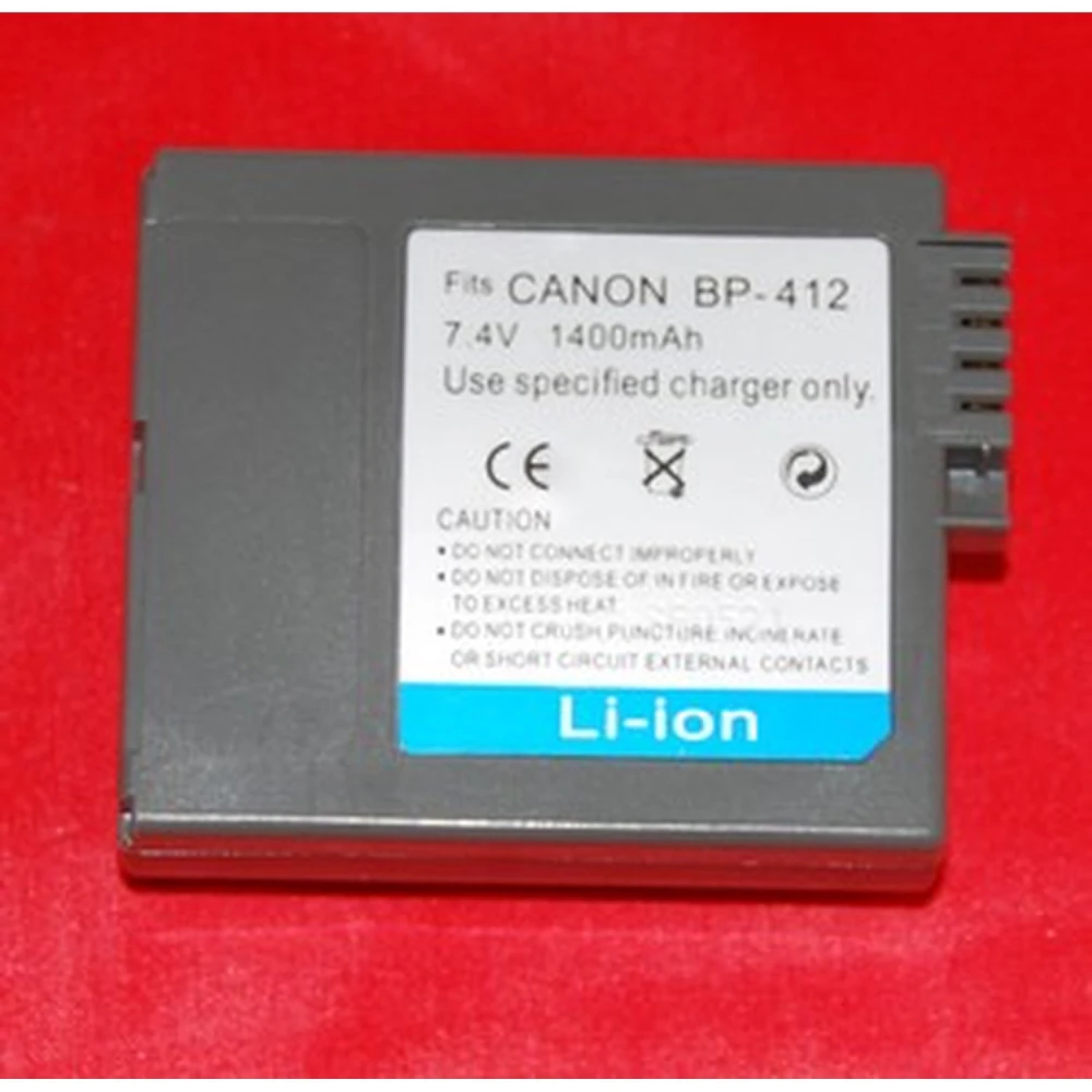 Canon BP-412 kompatibler Akku für Camcorder und Digitalkameras