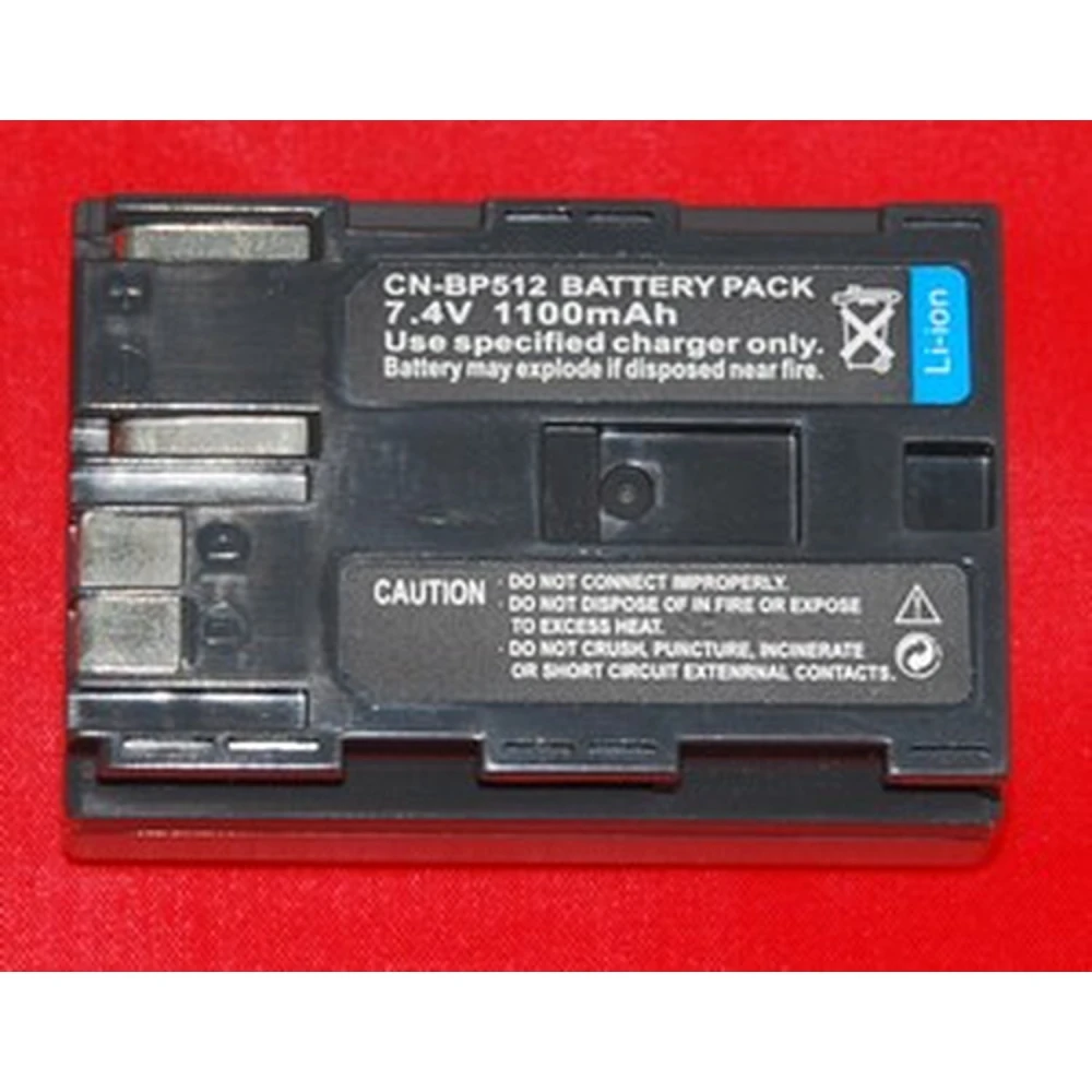 Kompatibler Canon BP-512/514 Akku 7,4V 1500mAh für Digitalkameras