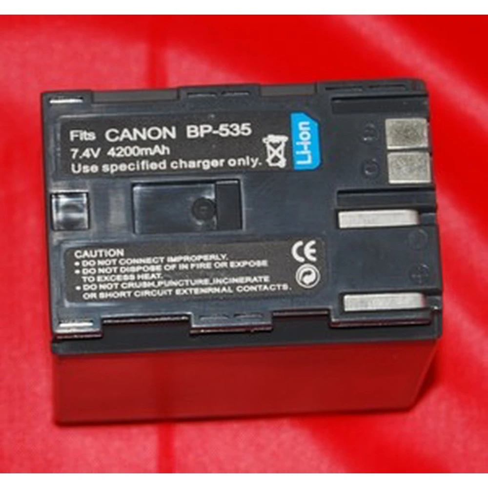 Kompatibler Canon BP-535 Akku für Canon Camcorder
