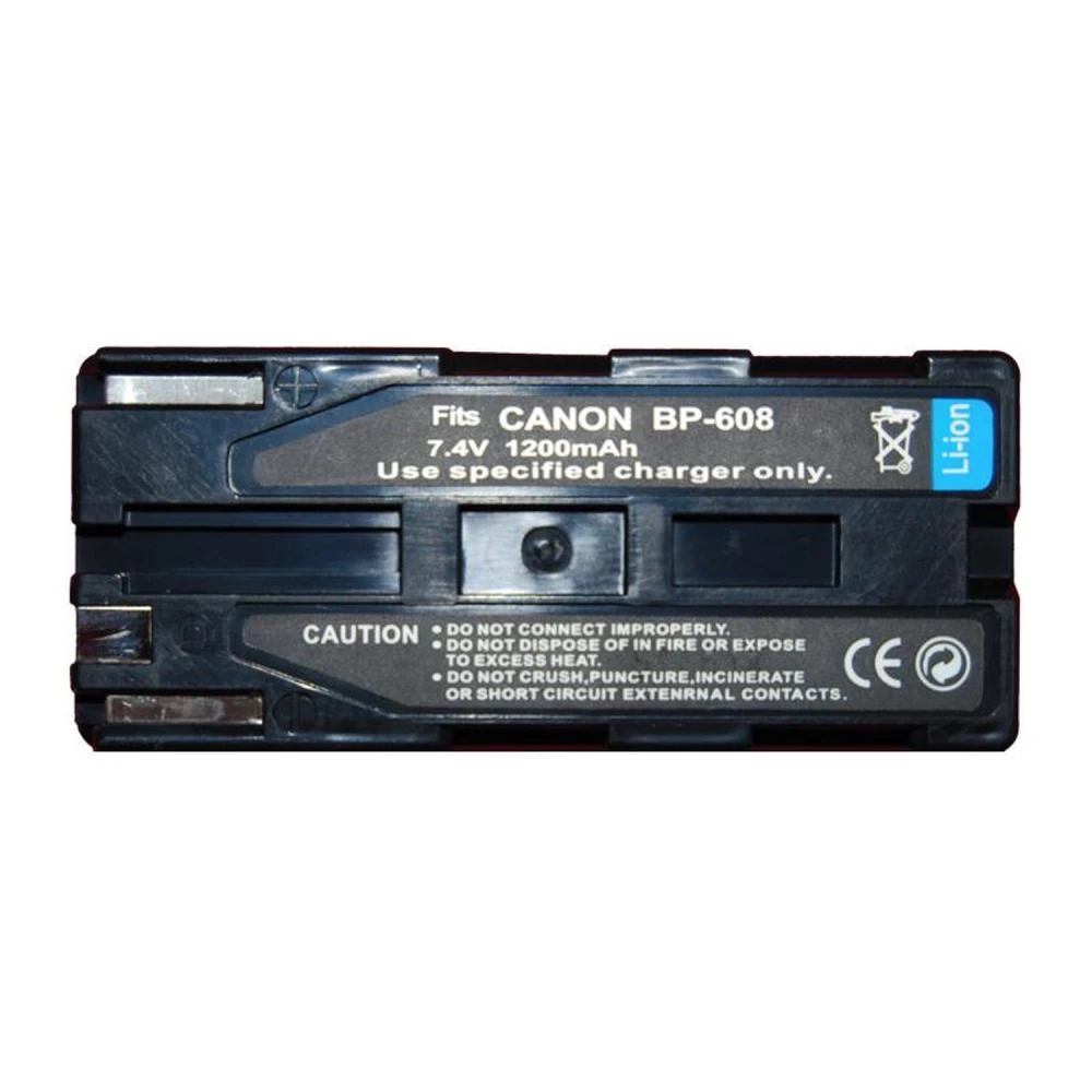 Kompatibler Canon BP-608 Akku für Canon Camcorder