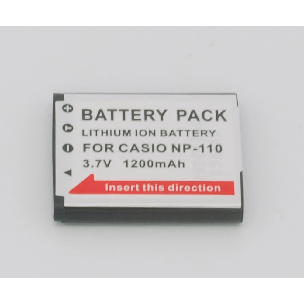 Kompatibler Casio CNP110 NP-110 Akku für Digitalkameras