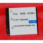Kompatibler Kodak KLIC-7001 Akku für Digitalkameras und Camcorder