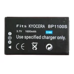 Kompatibler Kyocera BP-1100S Akku für Digitalkameras und Camcorder