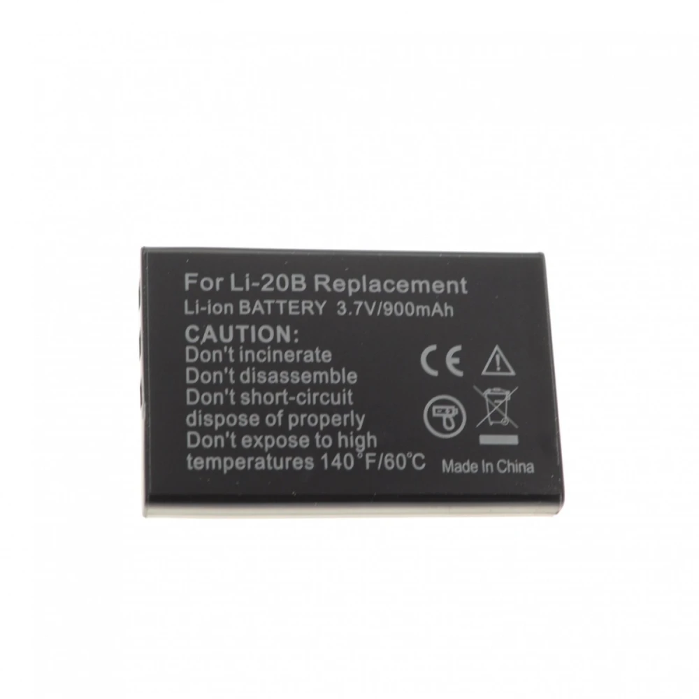 Kompatibler LI-20B Akku für Digitalkameras Panasonic, Olympus und mehr