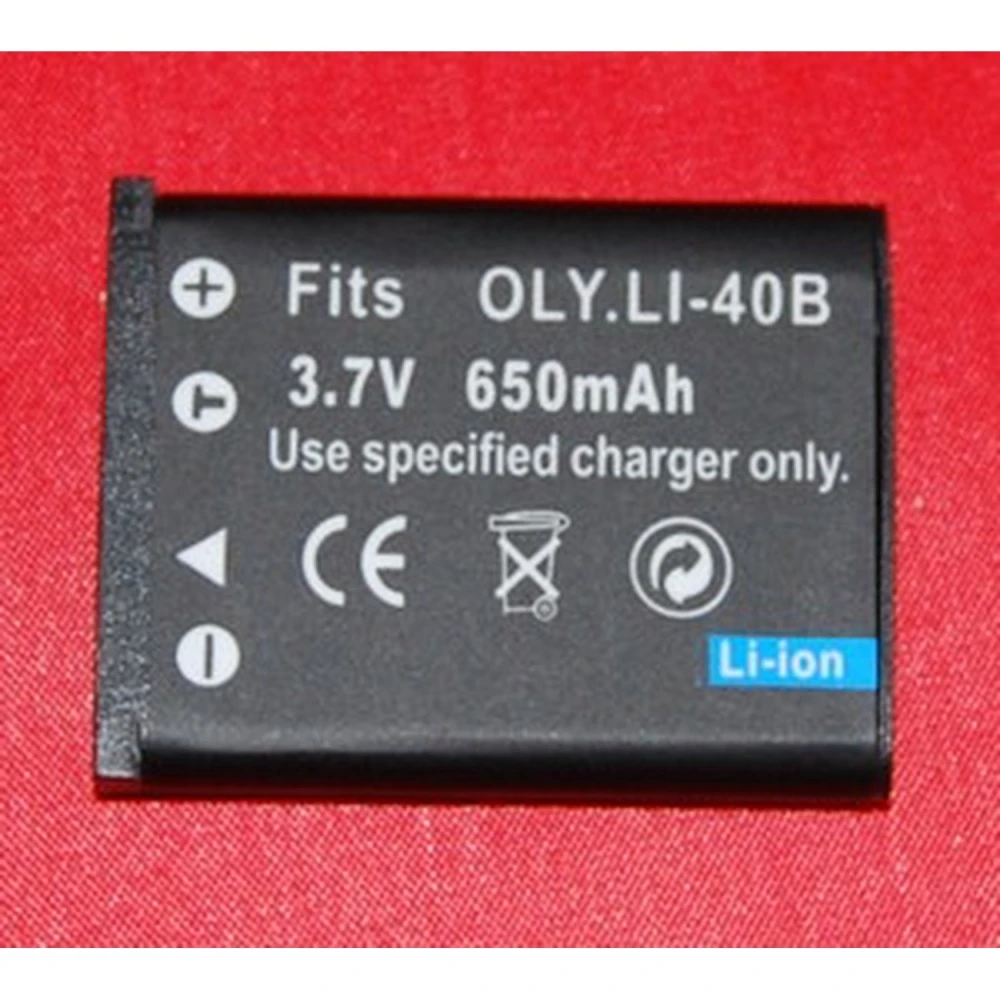 Li-40b kompatibler Akku für Nikon, Olympus und Pentax