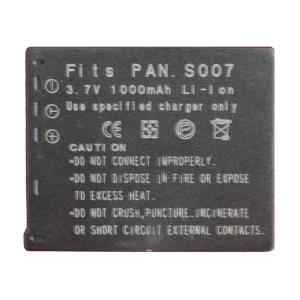 Kompatibler Akku Panasonic CGA-007E/BCD10 für Lumix-Kameras