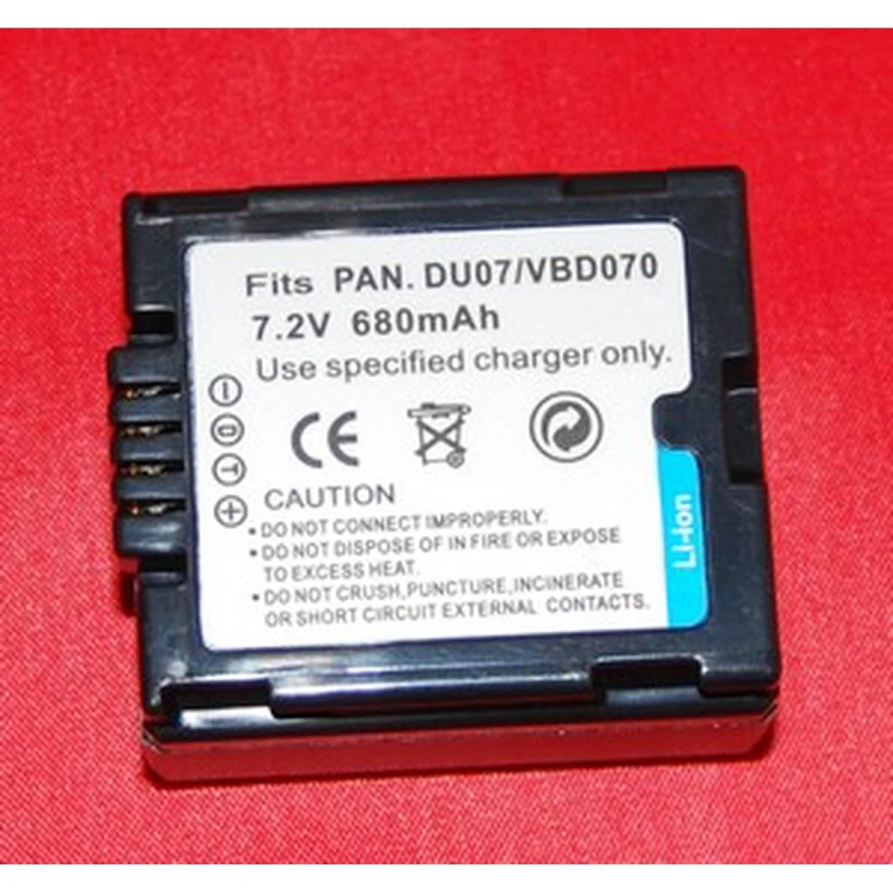 Kompatibler Panasonic DU07 Akku für Digitalkameras und Camcorder