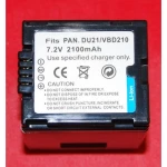 Kompatibler Panasonic DU21 VBD210 Akku für Digitalkameras