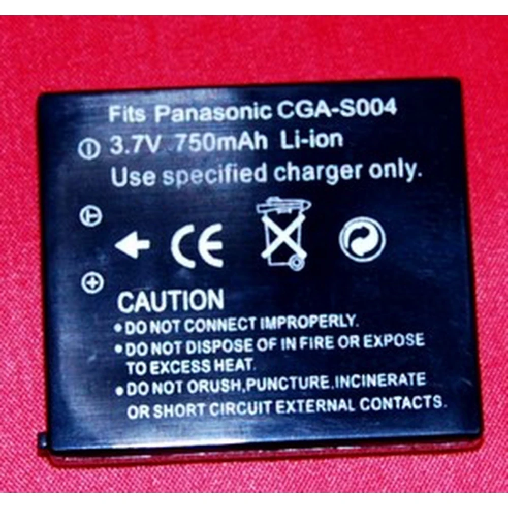 Kompatibler Panasonic S004 Akku für Digitalkameras und Camcorder