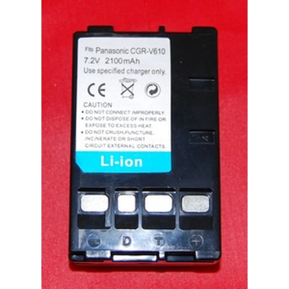 Kompatibler Panasonic V610 Akku - 7.2V 2100mAh für Digitalkameras