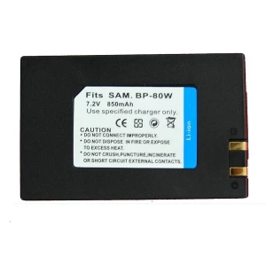 Hochwertiger kompatibler Samsung SB-BP80W Akku für Samsung Kameras