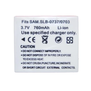 Kompatibler Samsung SB-L0737 Akku für Samsung Digitalkameras