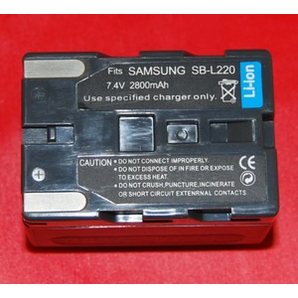 Kompatibler Samsung SB-L220 Akku für Digitalkameras und Camcorder