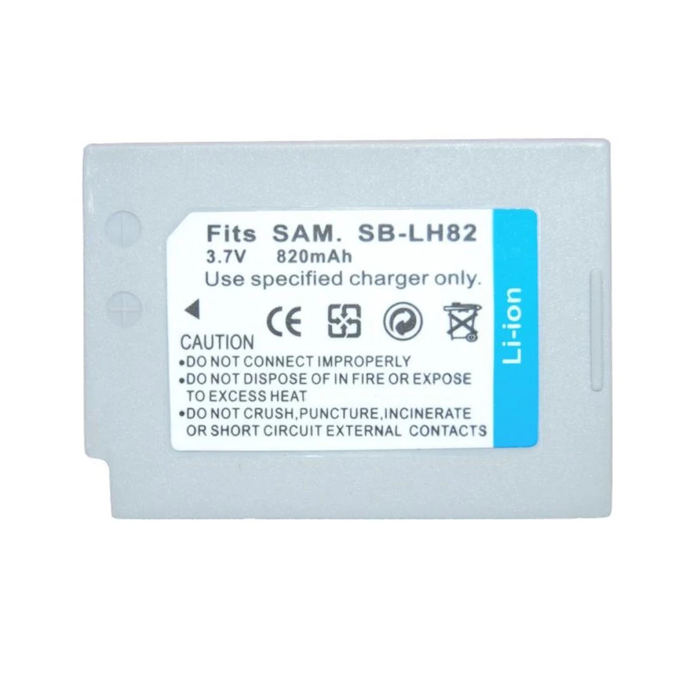 Kompatibler Samsung SB-LH82 Akku für Digitalkameras und Camcorder