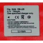 Kompatibler Sanyo DB-L20 Akku für Sanyo Xacti Digitalkameras