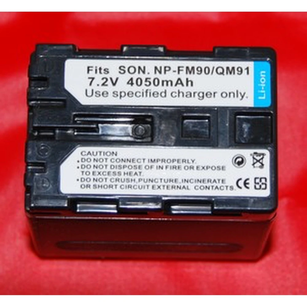 Kompatibler Sony NP-FM90 QM91 Akku für Camcorder und Digitalkameras