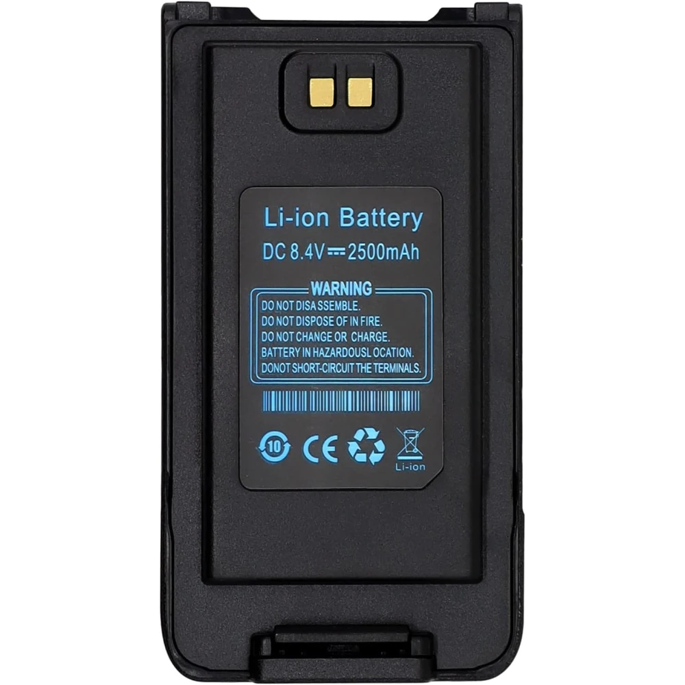 Baofeng UV-9R Ersatzakku verbessert 2023 - 2500mAh kompatibel