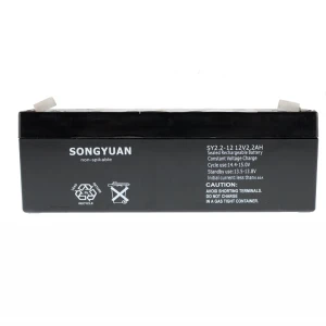 12V 2.2Ah Gel-Bleiakku SY2.2-12 für Alarmanlagen und Elektrospielzeug
