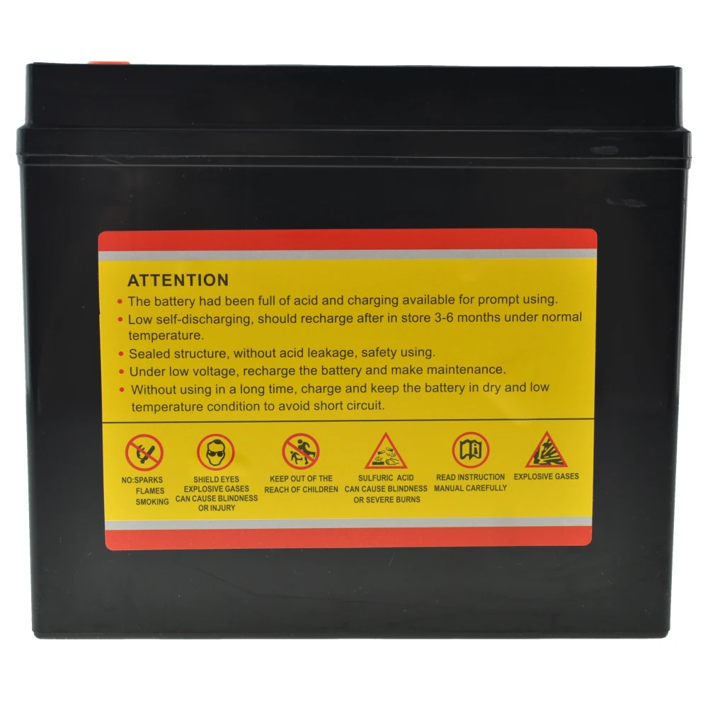 YTX20L-BS Gel-Batterie für Motorrad 12V 20Ah
