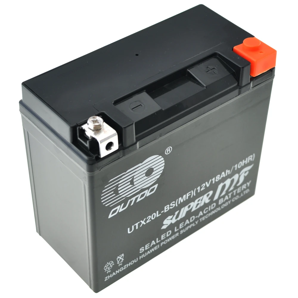 YTX20L-BS Gel-Batterie für Motorrad 12V 20Ah