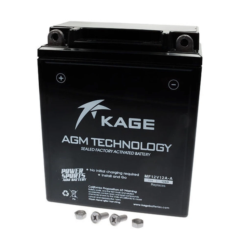 Motorradbatterie 12N12A-4A-1 YB12A-A mit hoher Leistung und langer Lebensdauer