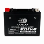 Motorradbatterie AGM 12V 12Ah OUTDO HCZ14S-MF - Kompatibel Yuasa YTZ14S(-BS) / GTZ14S / ETZ14S