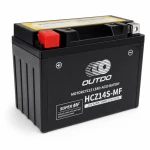 Motorradbatterie AGM 12V 12Ah OUTDO HCZ14S-MF - Kompatibel Yuasa YTZ14S(-BS) / GTZ14S / ETZ14S