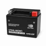 Motorradbatterie AGM 12V 4Ah OUTDO UTX4L-BS(MF) - Kompatibel Yuasa YTX4L-BS / GTX4L-BS / ETX4L-BS