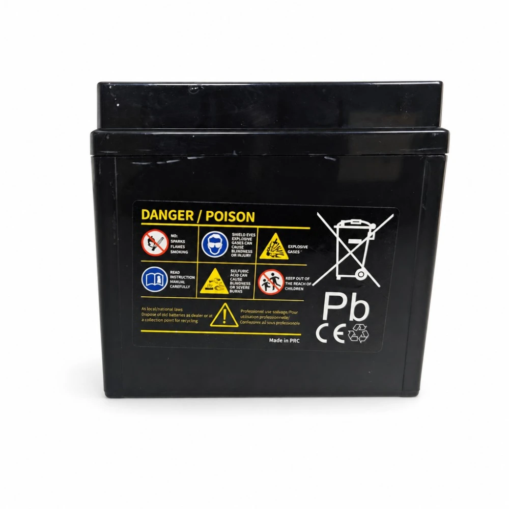 Motorradbatterie AGM 12V 5Ah OUTDO UTX5L-BS(MF) - Kompatibel Yuasa YTX5L-BS / GTX5L-BS / ETX5L-BS